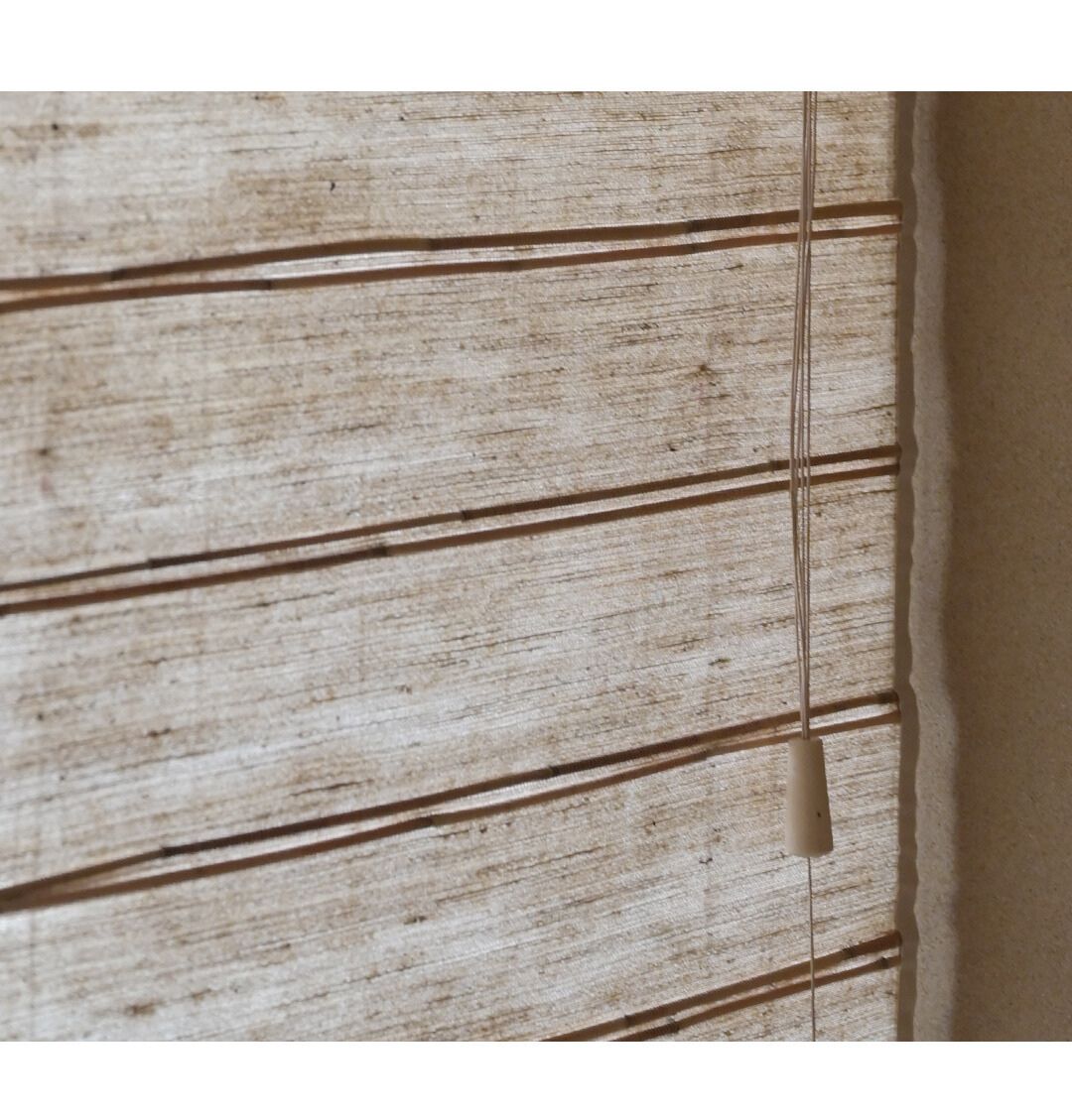 Natural Reed Linen Roman Style Window Roller Shade – Art Shades