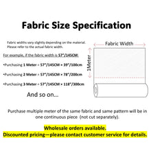 Load image into Gallery viewer, Custom Print Fabric Only - 50D Ultra-thin Chiffon Sheer See Through Fabric
