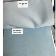Load image into Gallery viewer, Blue Linen Ribbon Bows Valance Window Roman Shade
