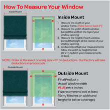 Load image into Gallery viewer, Dual Light Filter and Blackout 2 in 1 Waterproof Window Roller Shade
