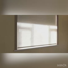 Load and play video in Gallery viewer, Dual-layered Blackout Light Filter Natural Linen Window Roller Shade
