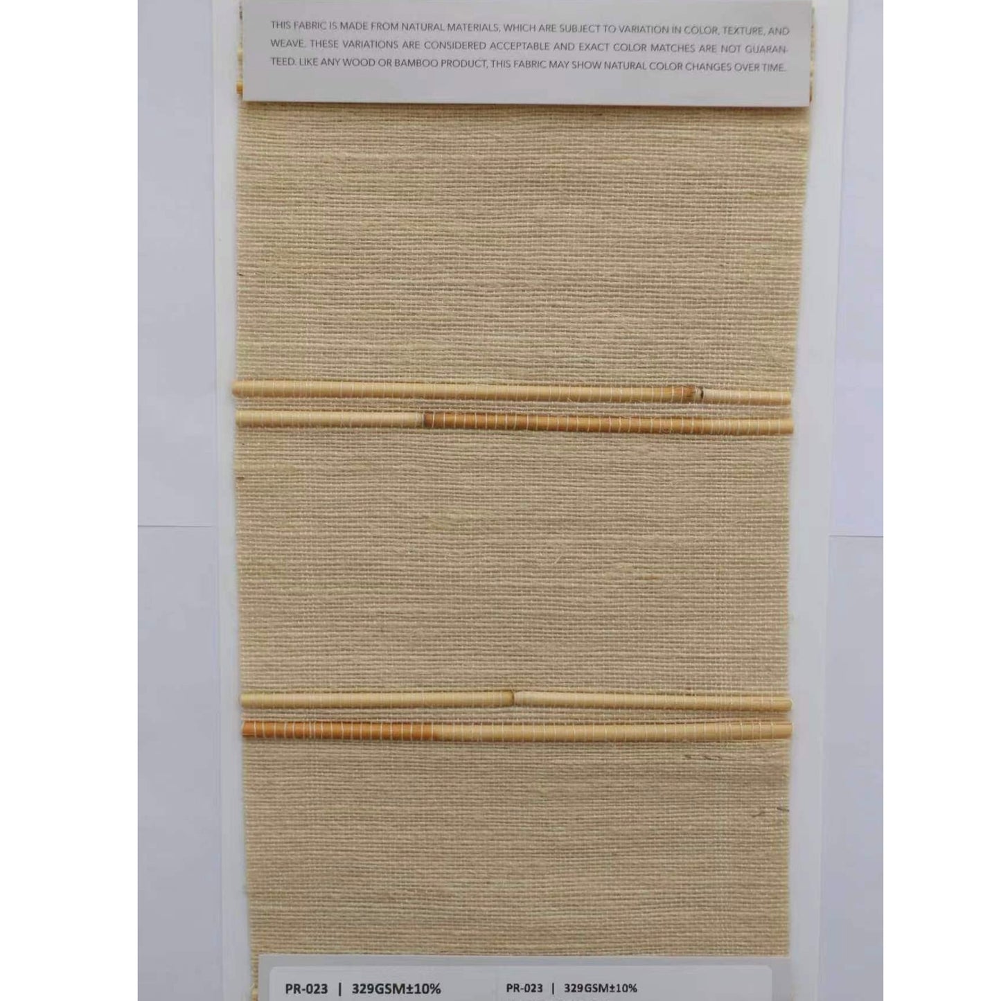 Natural Reed Modern Organic Style Window Shade (Top Down Bottom Up Available)