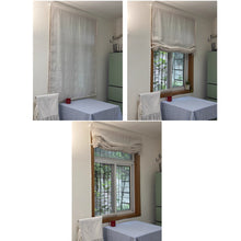 Load image into Gallery viewer, Linen Relaxed-Fit Window Roman Shades | Soft Fold, Natural Drape
