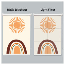 Load image into Gallery viewer, Flora Motif Window Roller Shade
