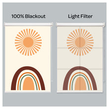 Load image into Gallery viewer, Boho Doodle Window Roller Shade
