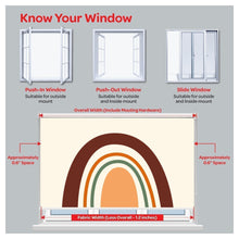 Load image into Gallery viewer, Organic Geometry Window Roller Shade
