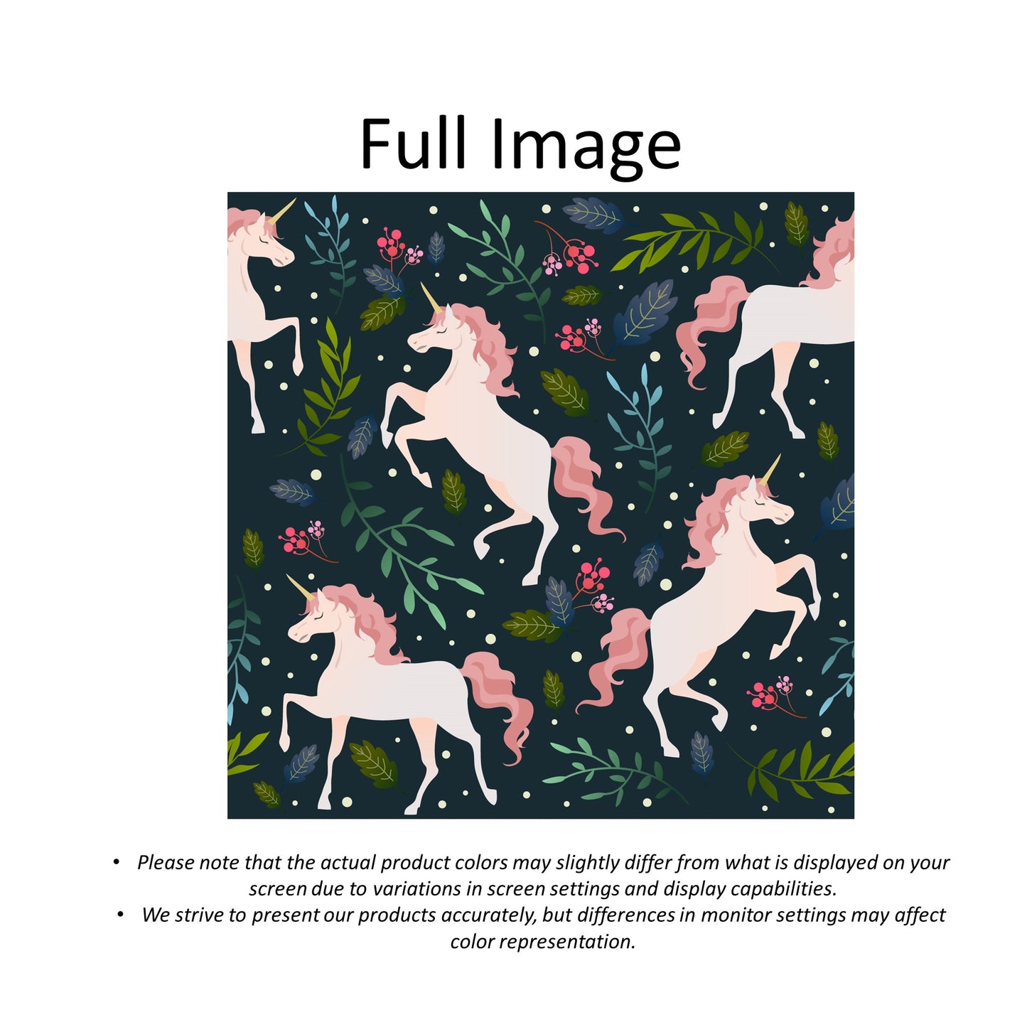 Unicorn Pegasus Girl Room Nursery Kid Window Roman Shade