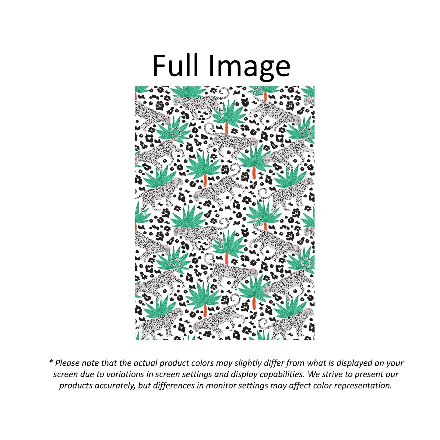 Leopard in Jungle Nursery Window Roller Shade