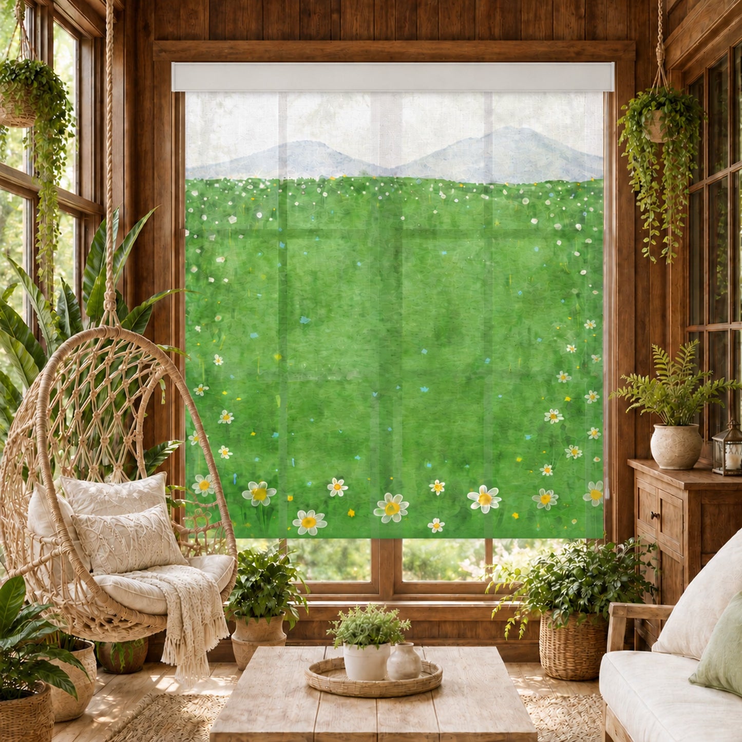 Mountain Meadow Daydream Window Roller Shade