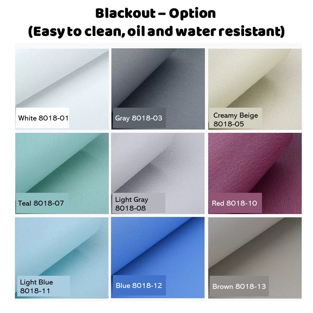Dual Layered Custom Personalized Image and Blackout or Light Filter Window Roller Shade