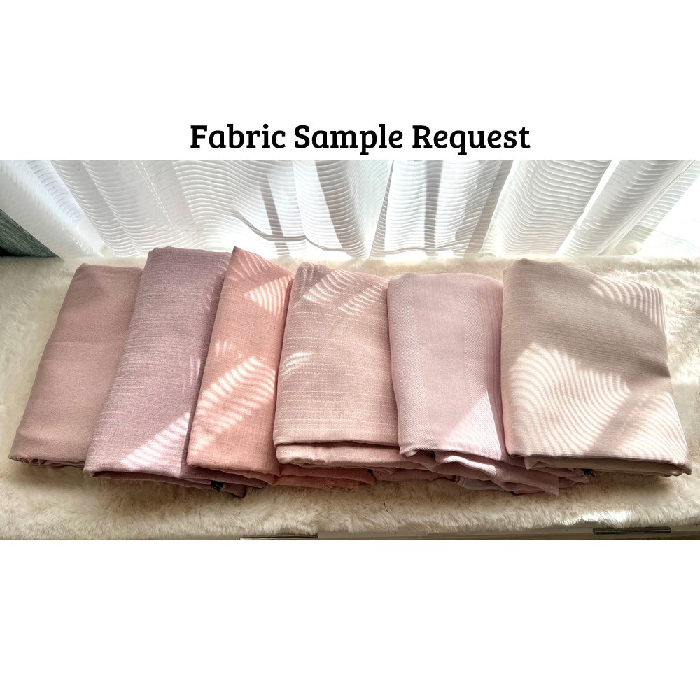 Pink Theme Nursery Princess Boho Theme Linen Window Roman Shade