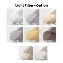 Load image into Gallery viewer, Dual Shades Custom Personalized Image and Blackout or Light Filter Roller Shade
