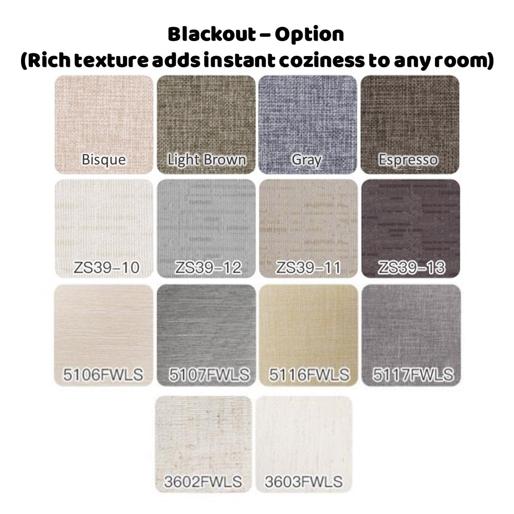 Dual Layered Custom Personalized Image and Blackout or Light Filter Window Roller Shade