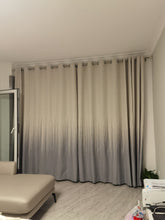 Load image into Gallery viewer, Ombre Wave Premium Linen Window Curtains Drapery
