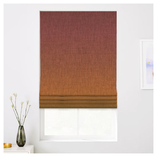 Gradient Ombre Roman Shade
