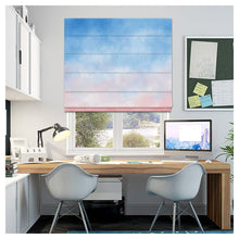 Load image into Gallery viewer, Dye Ombre Window Roman Shade
