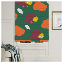 Load image into Gallery viewer, Colorful Memphis Pattern Print Window Roman Shade
