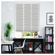 Load image into Gallery viewer, Hand Drawn Doodle Line Borders Scandinavian Window Roman Shade
