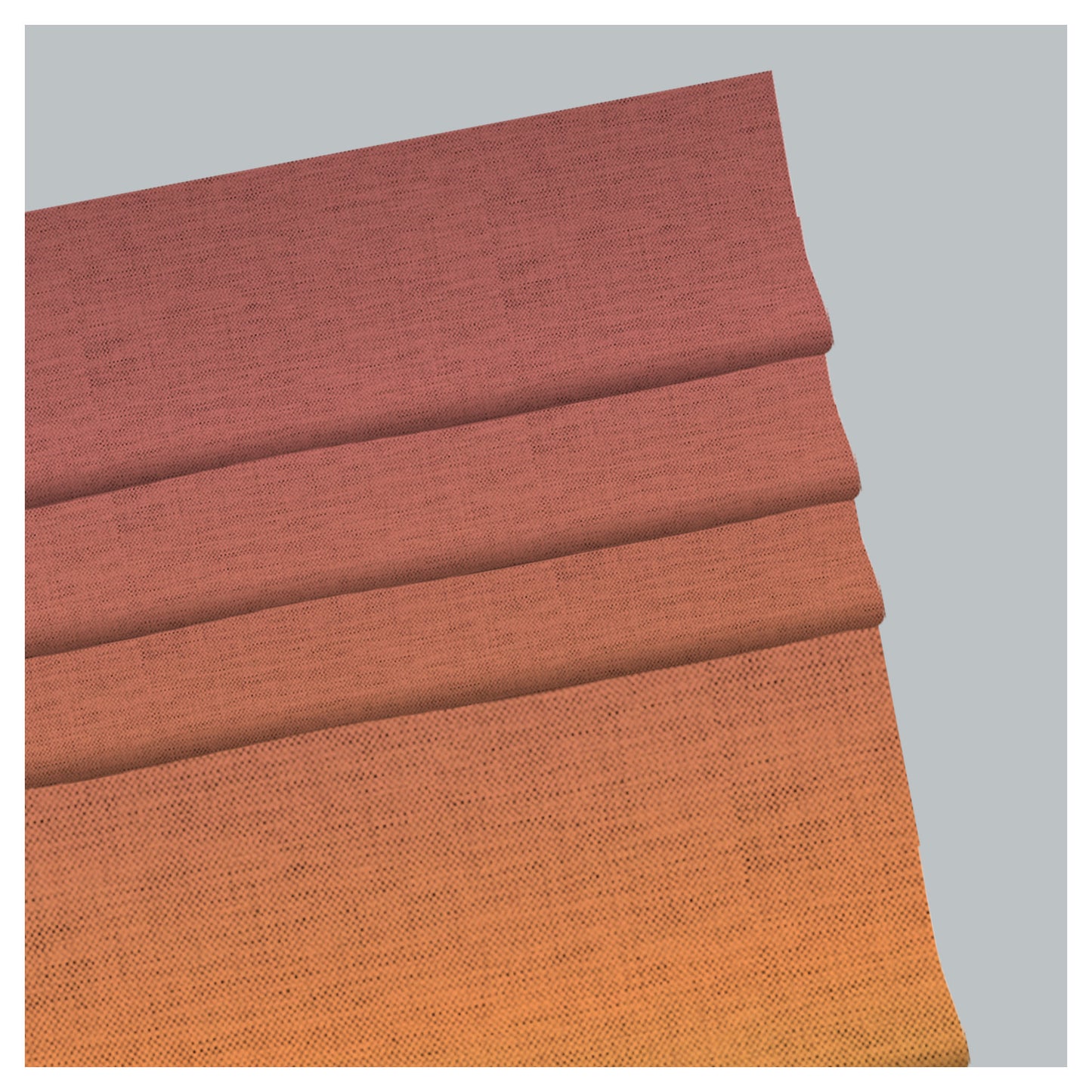 Gradient Ombre Roman Shade