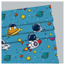 Load image into Gallery viewer, Nursery Spaceman Pattern Print Window Roman Shade
