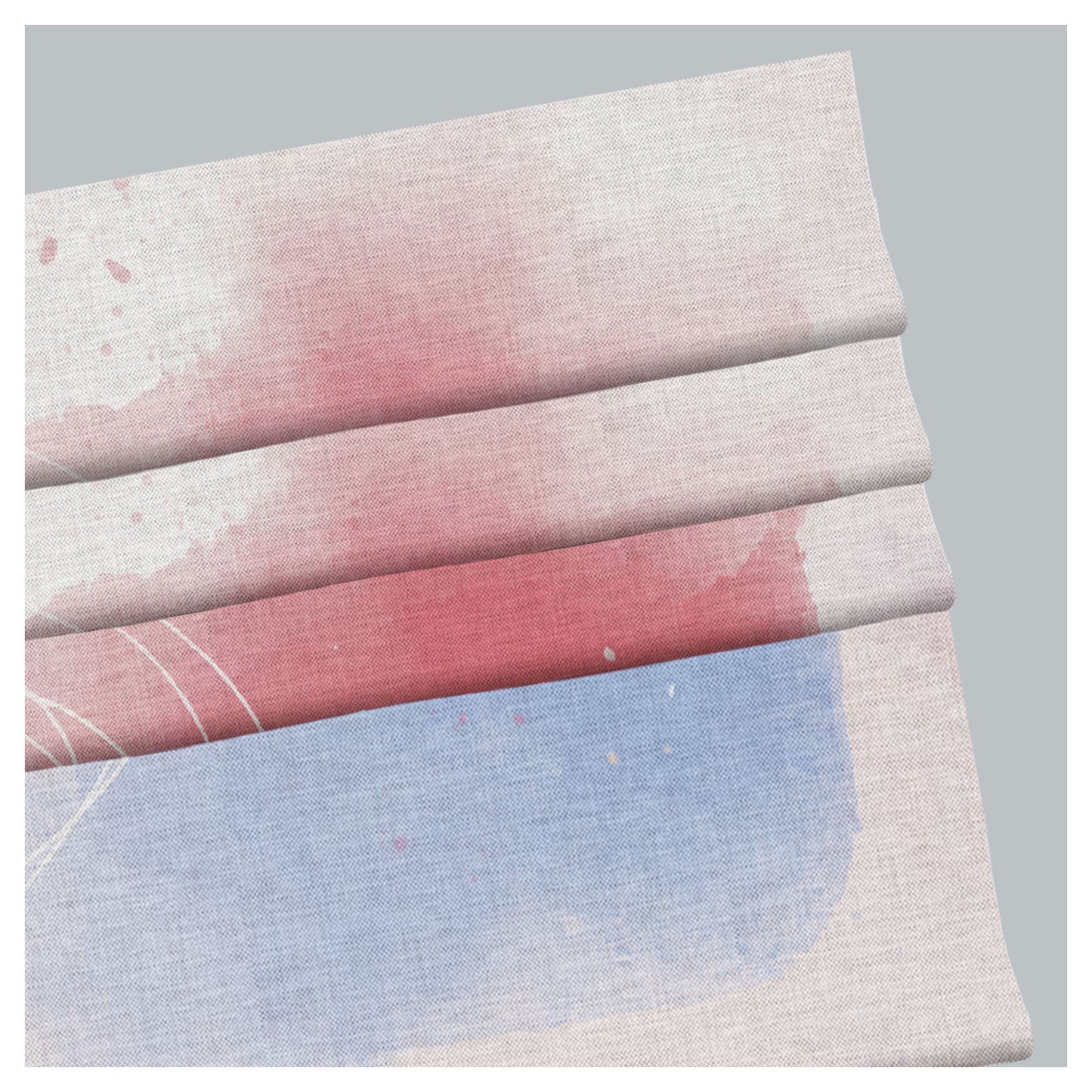 Watercolor Blend Window Roman Shade