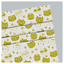 Load image into Gallery viewer, Nursery Kitty Cat Meow Window Roman Shade
