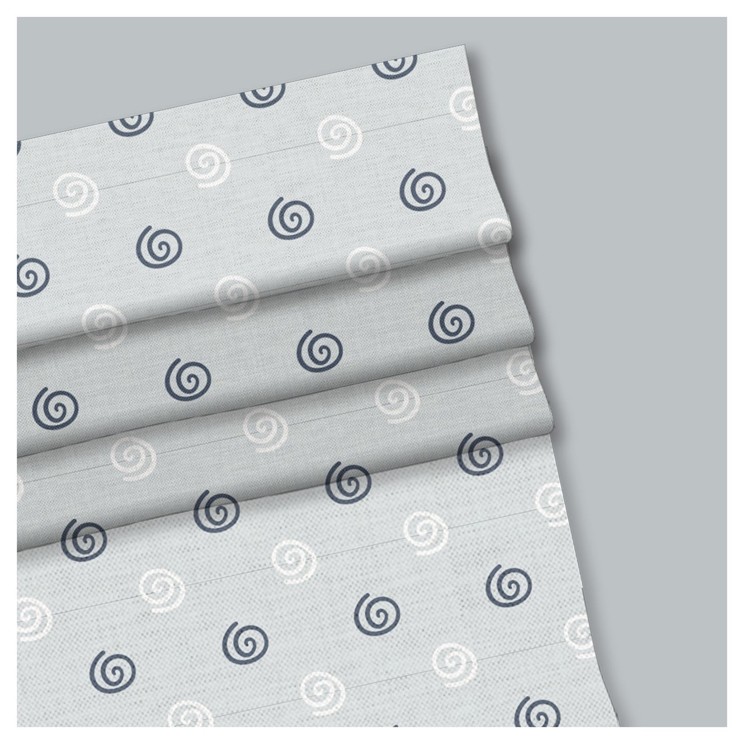 Minimalist Modern Geometric Window Roman Shade