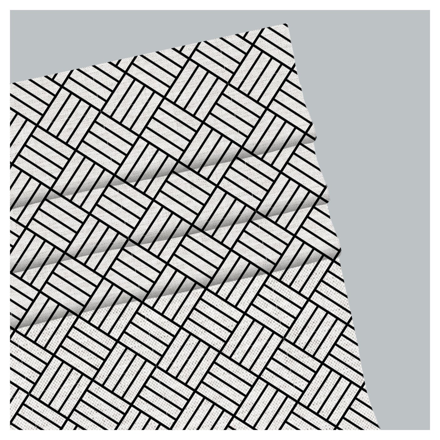 Black and White Minimalist Scandinavian PrintWindow Roman Shade