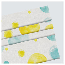 Load image into Gallery viewer, Watercolor Polka Dot Pattern Print Window Roman Shade
