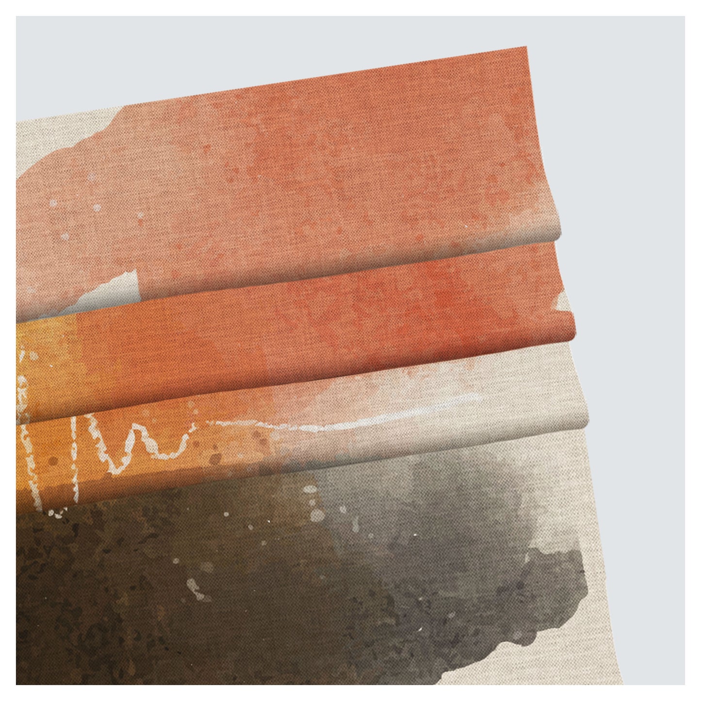 Watercolor Paints Window Roman Shade