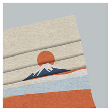 Load image into Gallery viewer, Japanese Fuji Mountain Print Window Roman Shade

