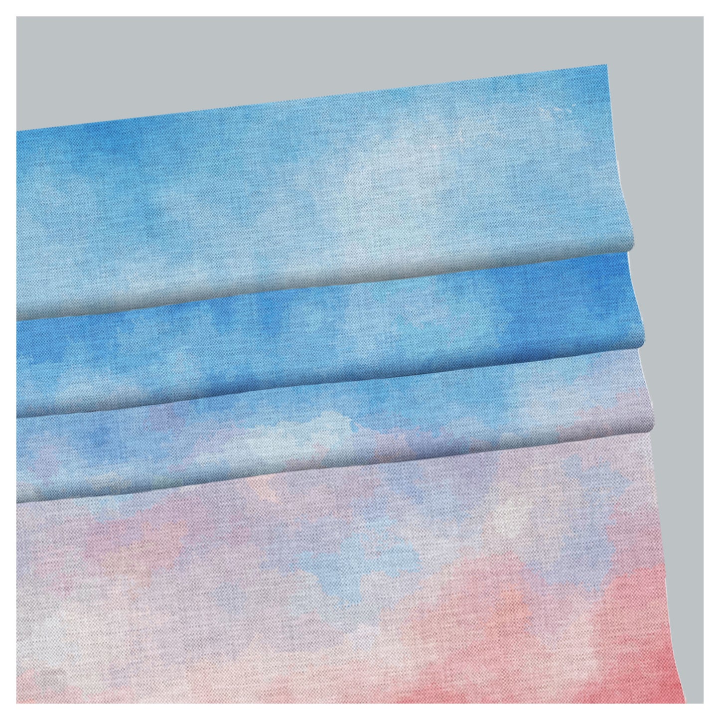 Dye Ombre Window Roman Shade