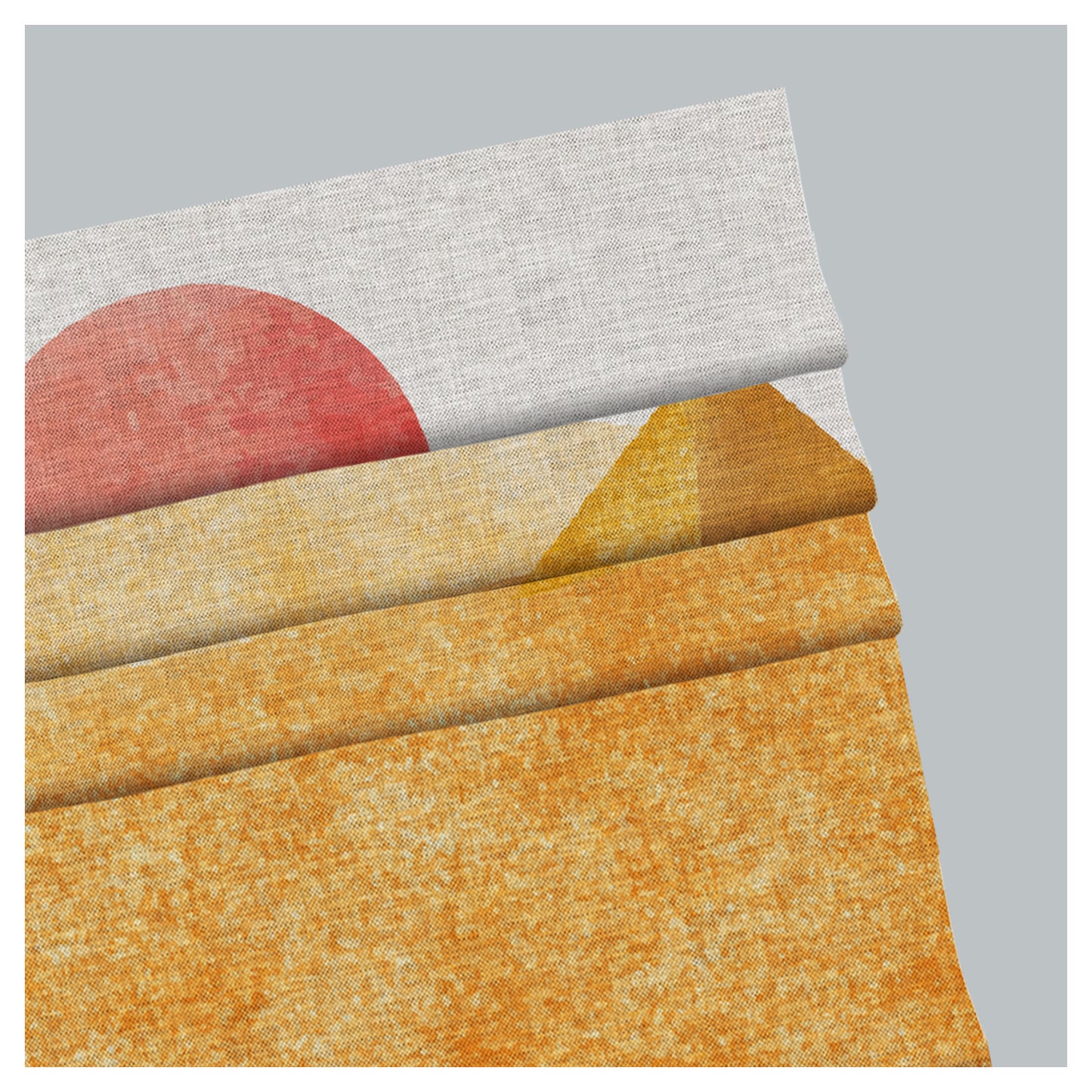 Sunset in Arizona Desert Landscape Pattern Print Window Roman Shade
