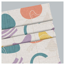 Load image into Gallery viewer, Organic Flat Abstract Pattern Print Window Roman Shade
