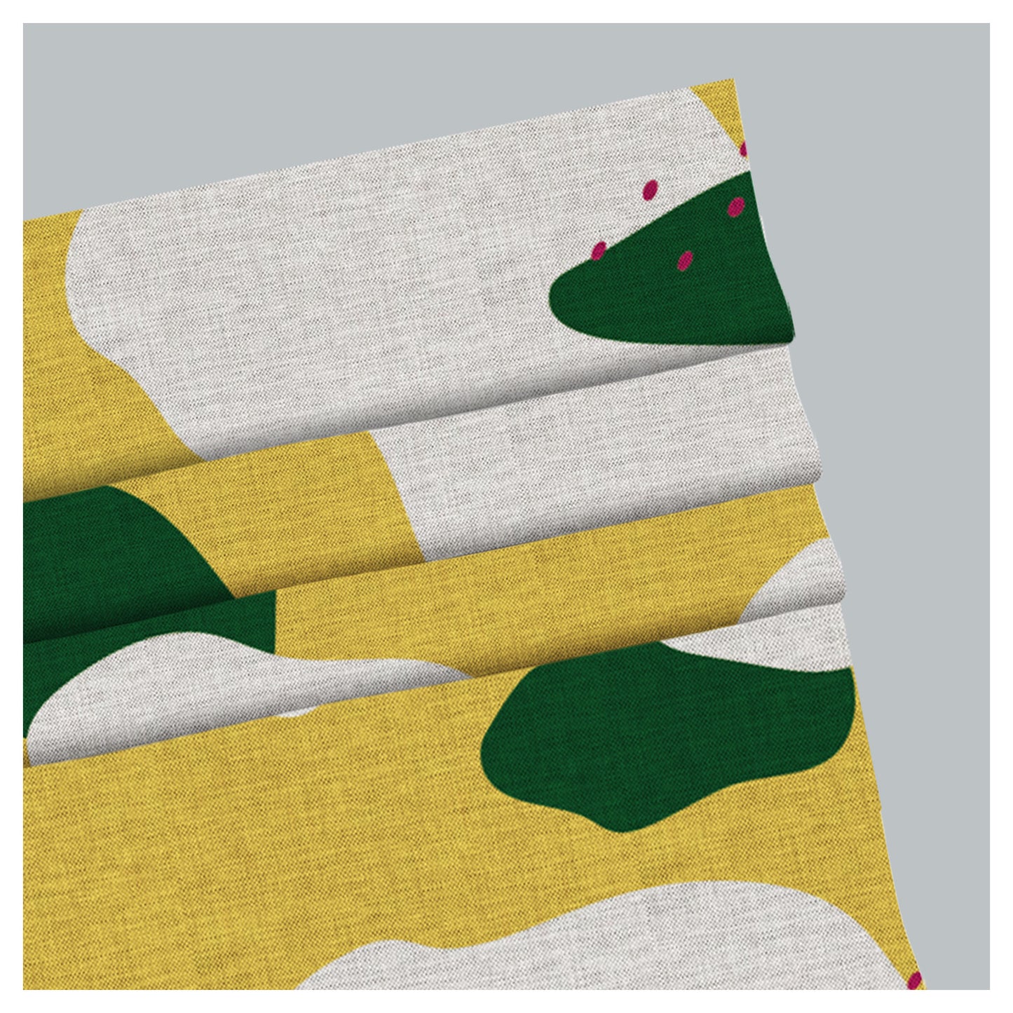 Colorful Memphis Pattern Print Window Roman Shade