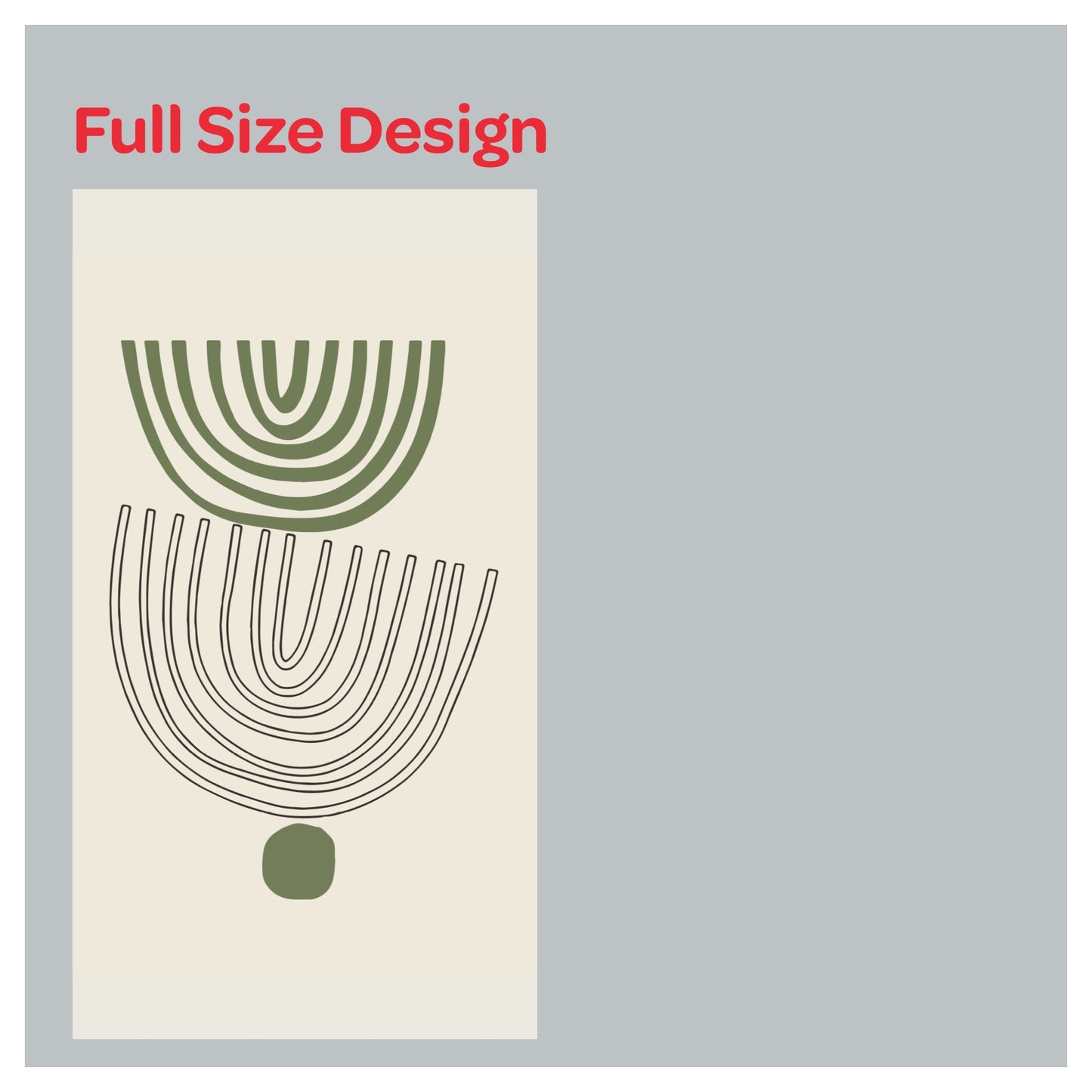 Scandinavian Design Boho Art Pattern Print Window Roman Shade