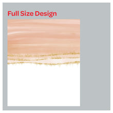 Load image into Gallery viewer, Neutral Watercolor Pattern Print Window Roman Shade
