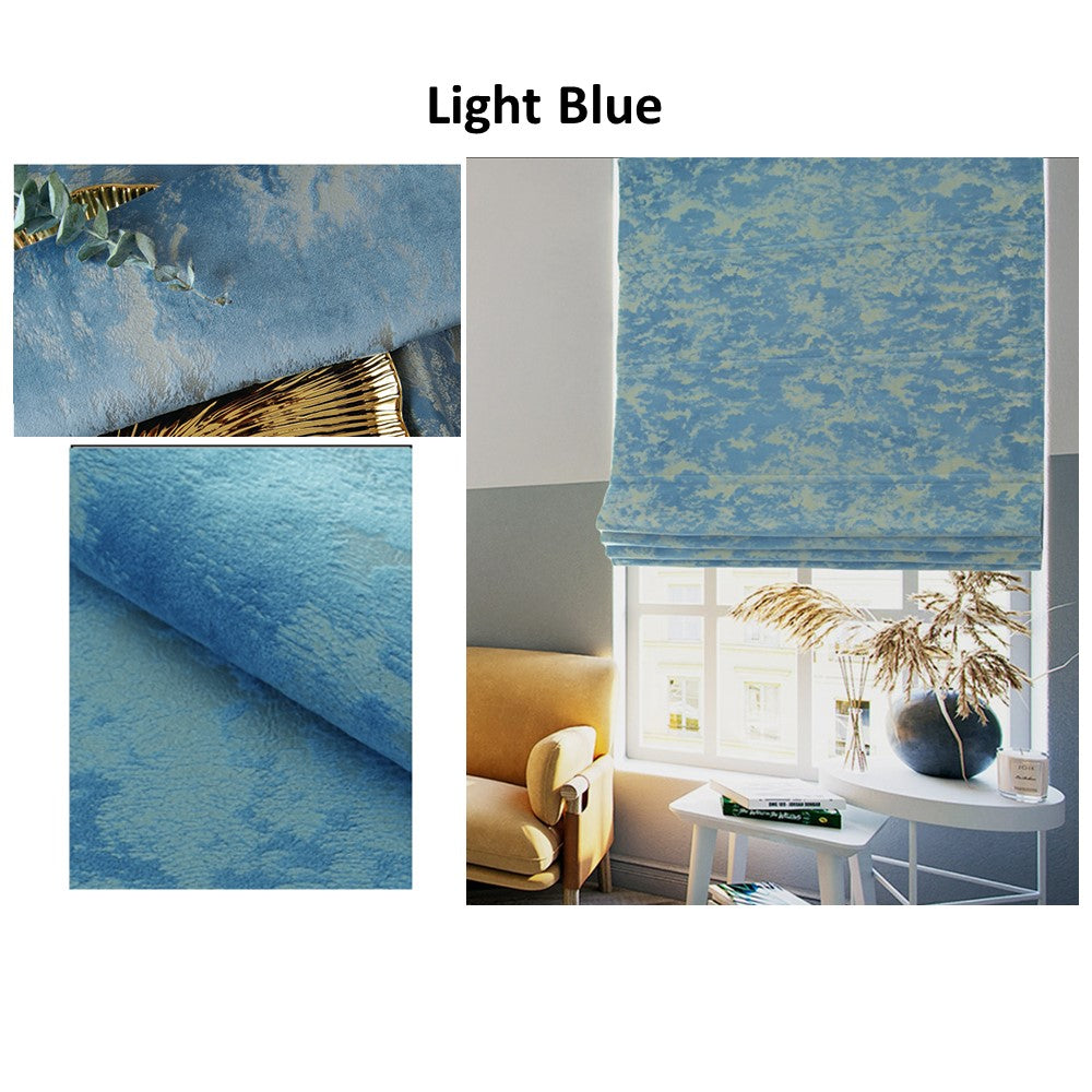 Velvet Linen Shinning Sheen Window Roman Shade