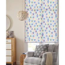Load image into Gallery viewer, Triangular Seamless Geometries Window Roller Shade
