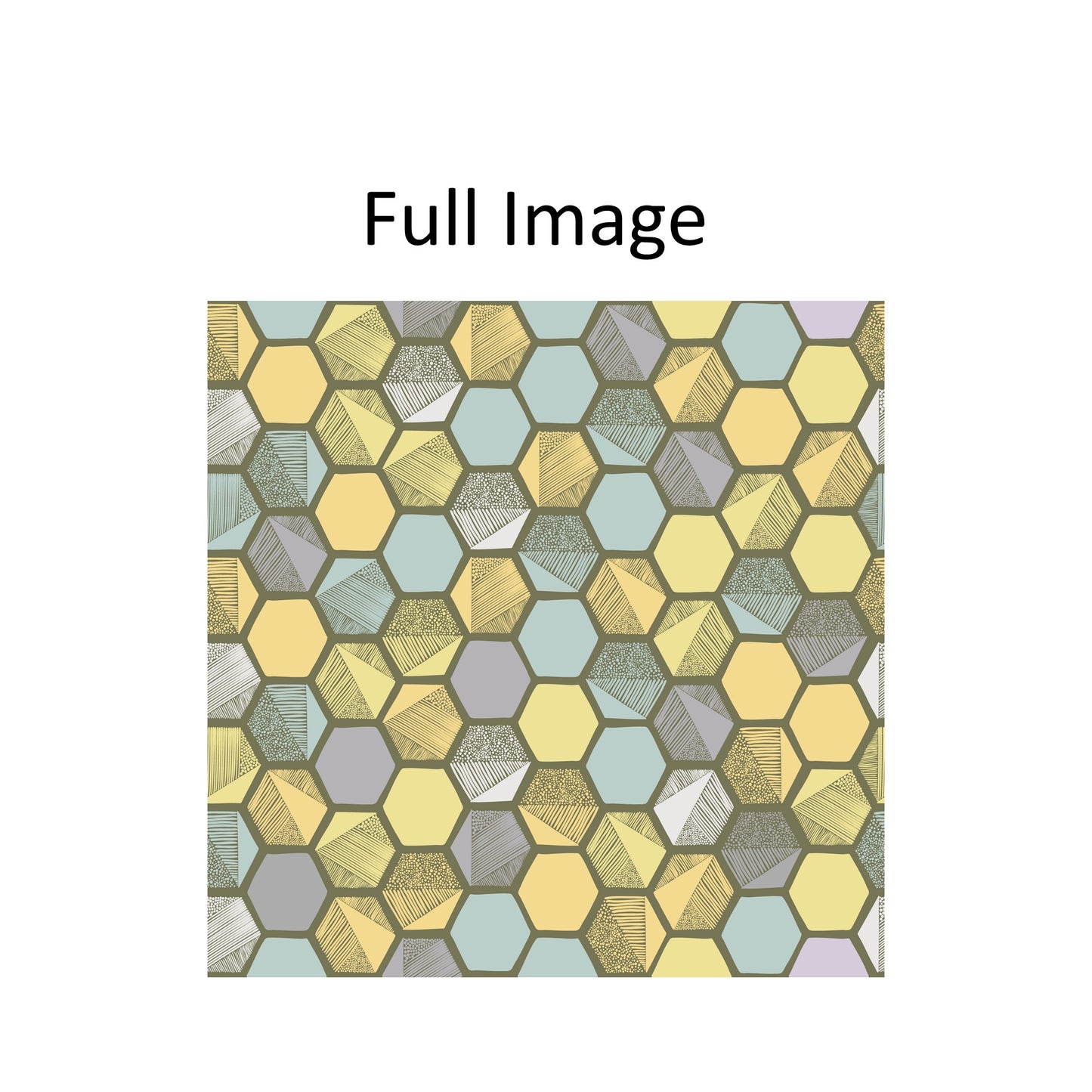 Mid Century Geometries Mosaic Pattern Window Roller Shade