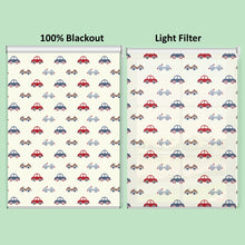 Load image into Gallery viewer, Boy Room Racing Cars Design Window Roller Shade
