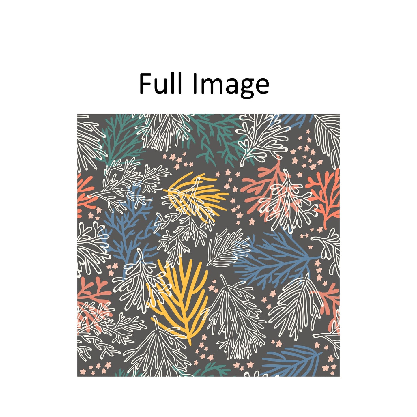 Pine Tree Dark Night Print Window Roller Shade