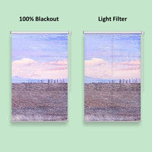 Load image into Gallery viewer, Abstract Farm Field Country Paint Window Roller Shade
