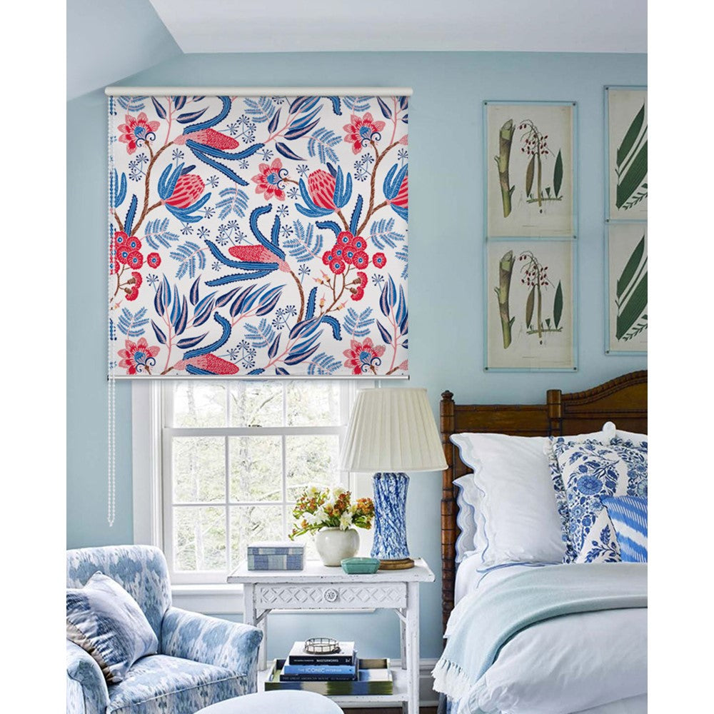Botanical Natural Flora Print Window Roller Shade