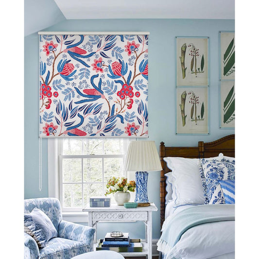 Botanical Natural Flora Print Window Roller Shade