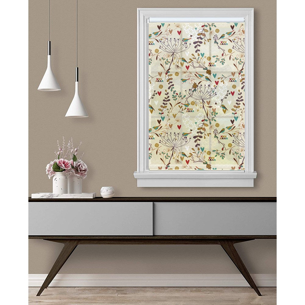 Botanical Japanese Garden Window Roller Shade