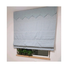 Load image into Gallery viewer, Plaid Classic Gingham Cottage Window Roman Shade
