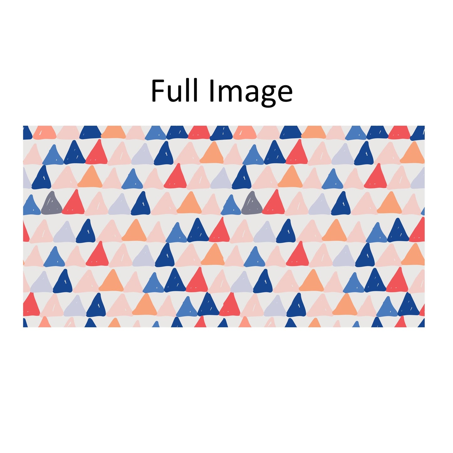 Triangular Seamless Linen Window Roman Shade
