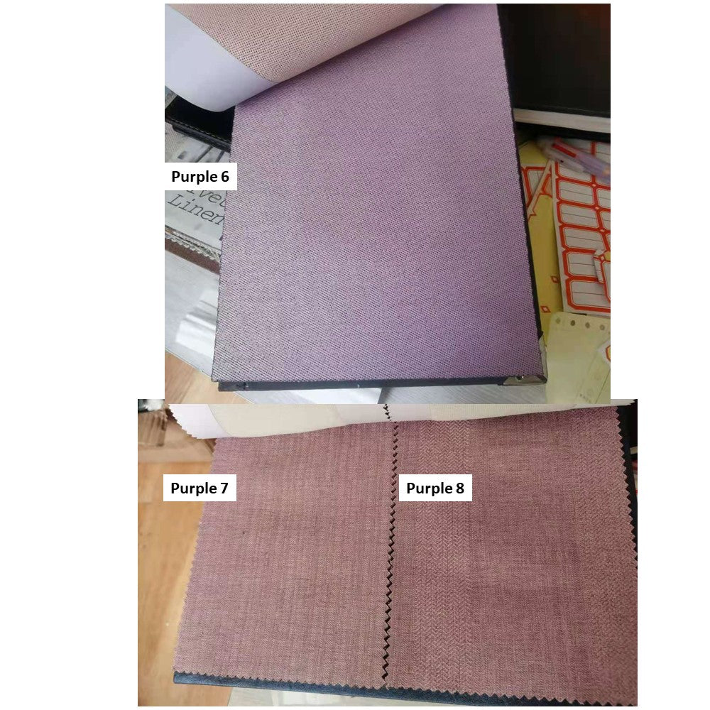Purple Lavender Violet Palette Linen Window Roman Shade