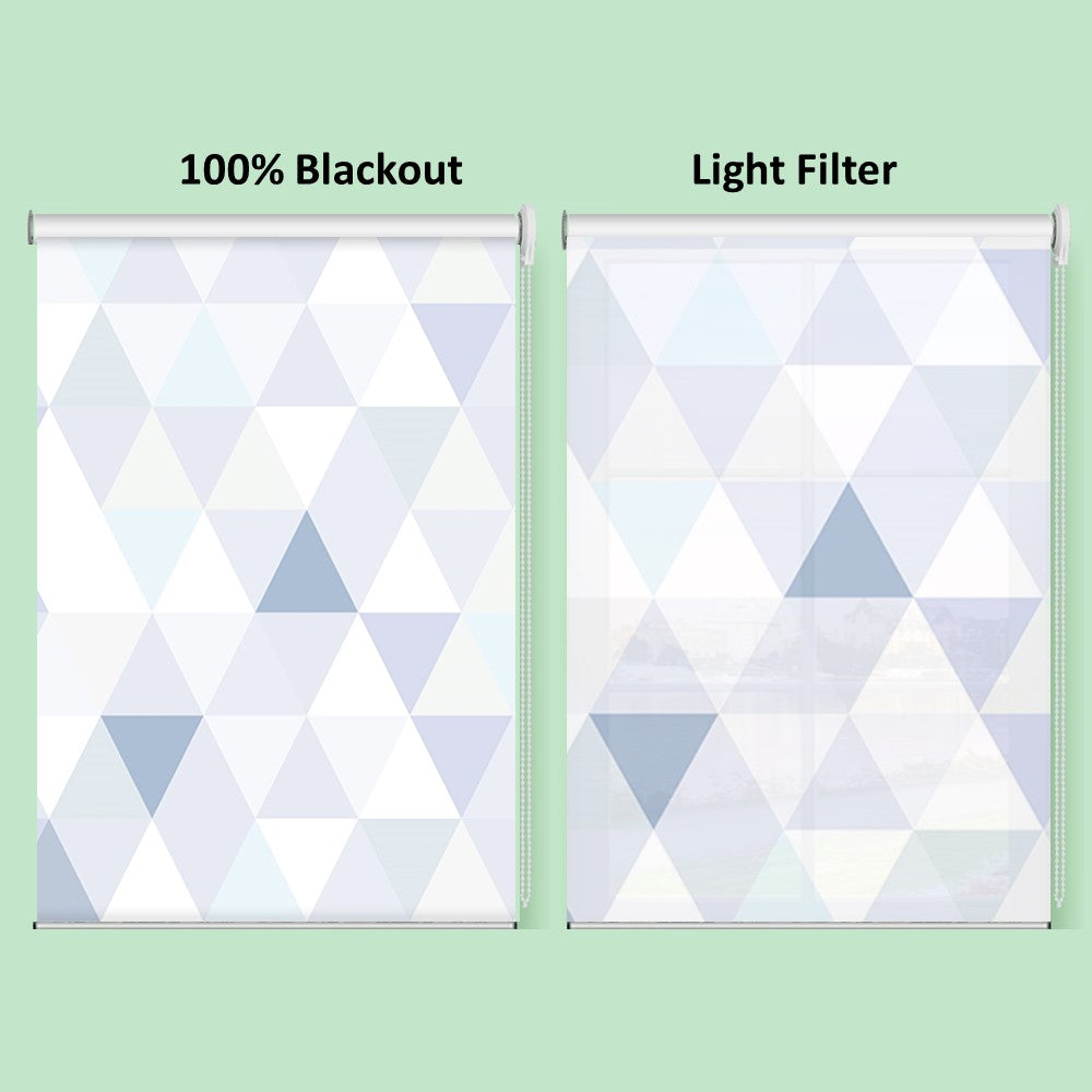 Shaded Pattern Window Contemporary Geometric Pattern Window Roller Shade – Art Shades